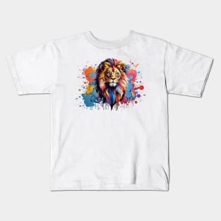 Lion Artwork Kids T-Shirt